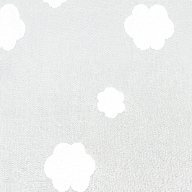 GINA-01 WHITE — ZONA — POSH CREATION fabric swatch