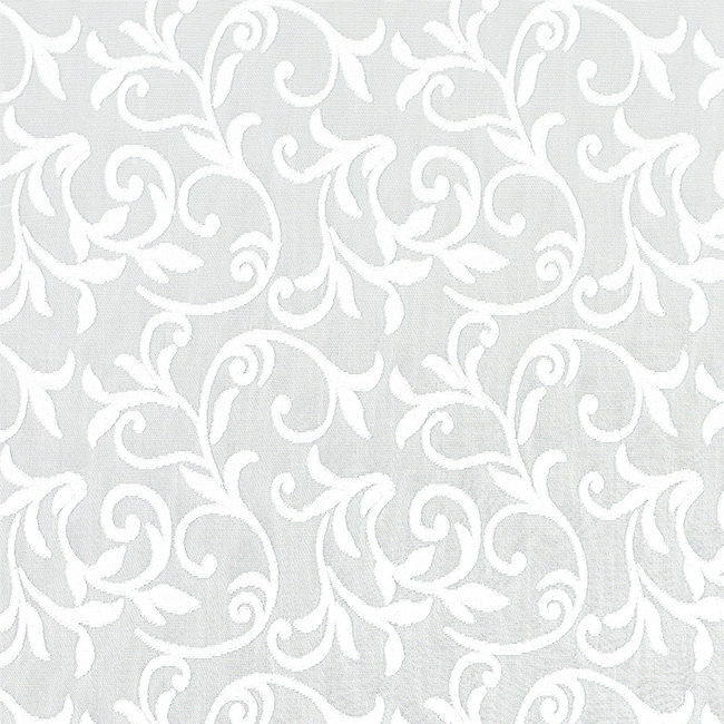 MIKI-01 WHITE — ZONA — POSH CREATION fabric swatch