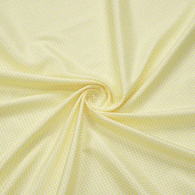 BERRY-03 LEMON colourway of TOKIDOKI PLAID fabric by JOTEX FABRICS