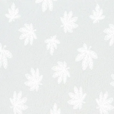 FANY-01 WHITE colourway of ZONA fabric by POSH CREATION